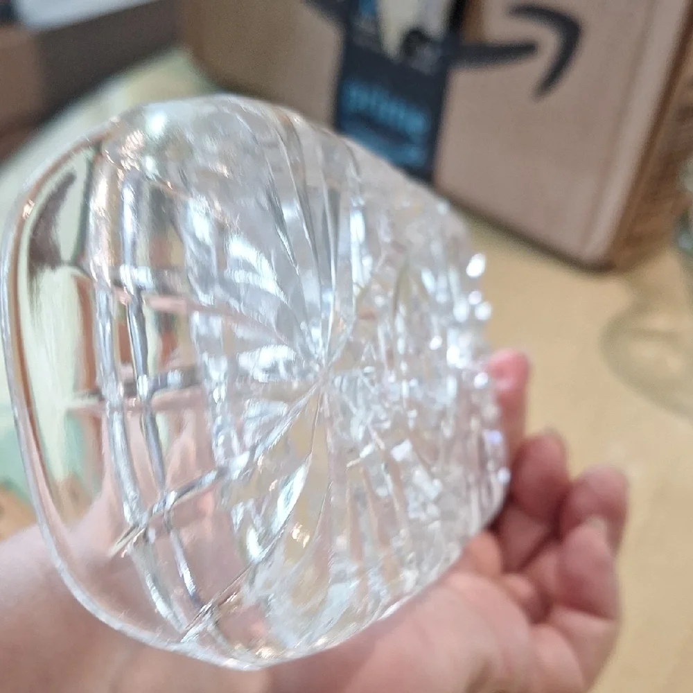 Clear Glass Trinket Dish